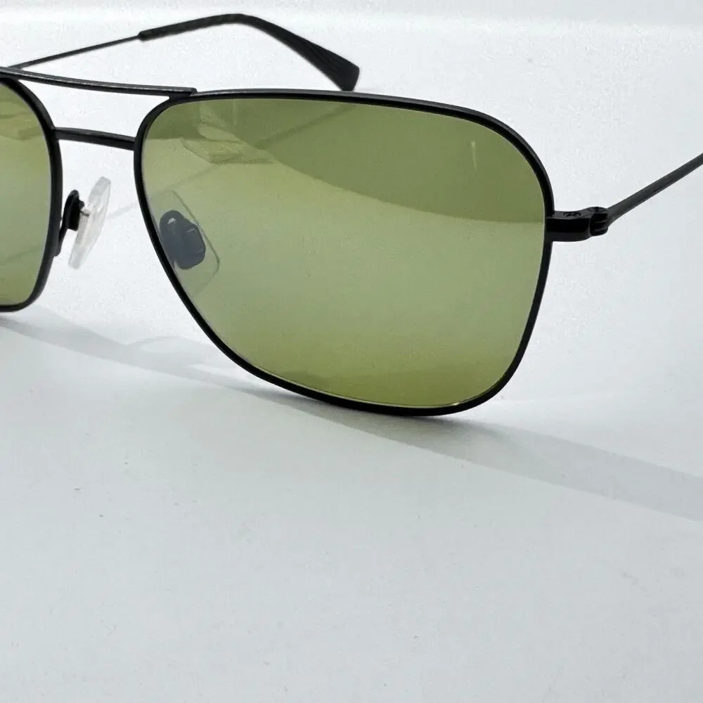 Maui Jim Sunglasses Na'auao MP-SG MJ275-02 Black Navigator Polarized 58-16-145